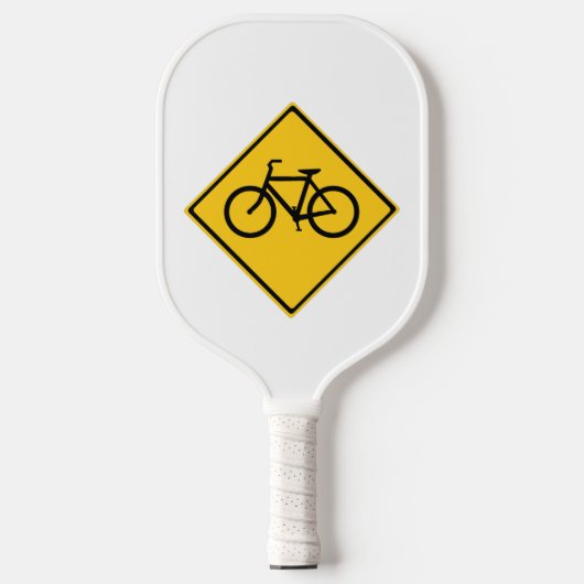道路標識自転車 ピックルボールラケット (正面)