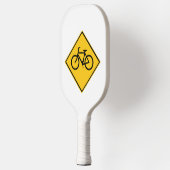 道路標識自転車 ピックルボールラケット (左)