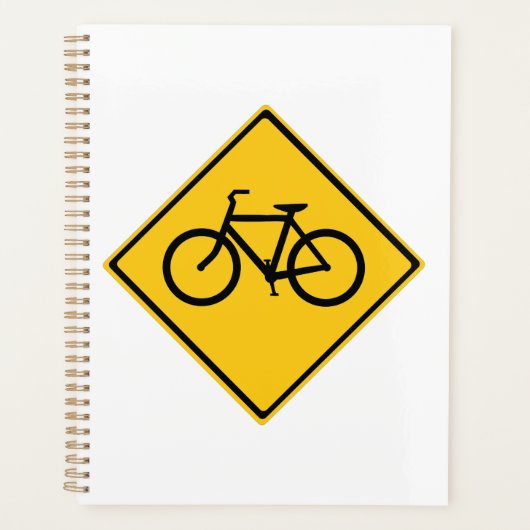 道路標識自転車 プランナー手帳 (正面)