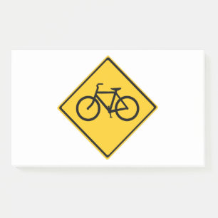 道路標識自転車 ポストイット