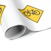 道路標識自転車 ラッピングペーパー (ロールコーナー)
