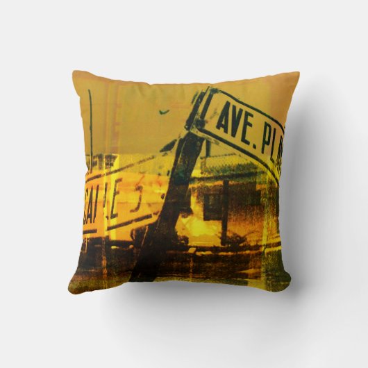 道路標識 クッション (裏面)