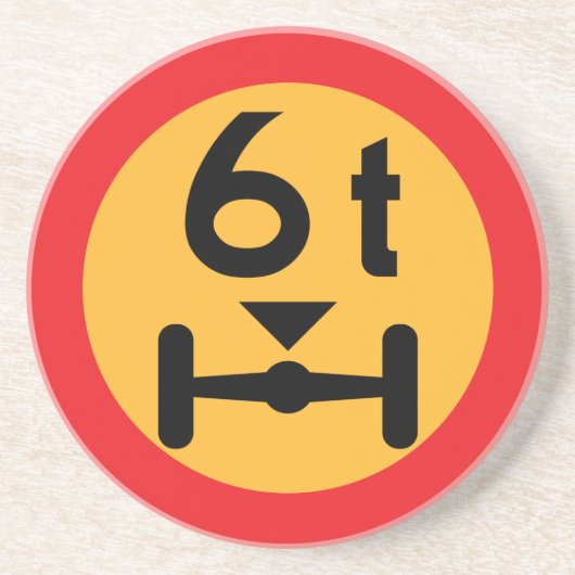 道路標識 コースター (正面)