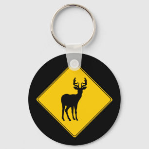 道路標識 – Deer Keychain キーホルダー