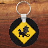 道路標識 – Dragon Keychain キーホルダー (正面)