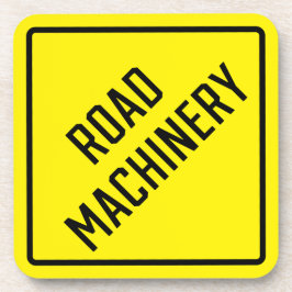 道路機械懸命プラスチックコースター コースター