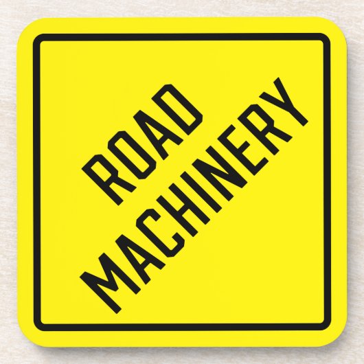道路機械懸命プラスチックコースター コースター (正面)