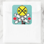 道路激怒シール スクエアシール (バッグ)