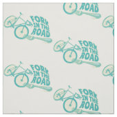 道路自転車のおもしろいフォーク ファブリック (見本)