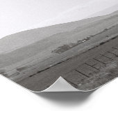 道路風景コダックフィルム画像A3ポスター ポスター (角)