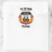 道路66テキサス州 ラウンドシール (バッグ)