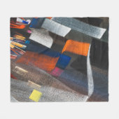 道路 フリースブランケット (正面(横))