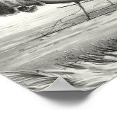 道路、冬 – 1853 ポスター (角)