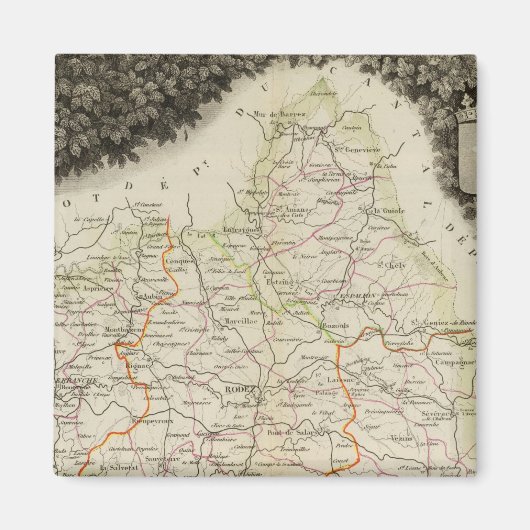 道路、町、都市 マグネット (正面)