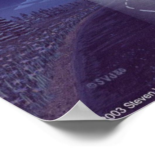 道路Aの向こうに ポスター (角)