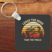 道離れ路、トレイルを取る – アドベンチャー待ち キーホルダー (正面)