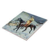 道(キャンバスの油) タイル (側面)