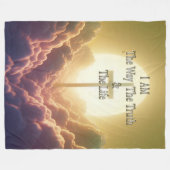 道 フリースブランケット (正面(横))