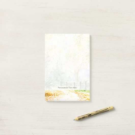 道 ポストイット (デスク上)