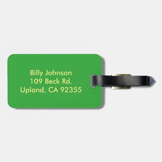 道 ラゲッジタグ (裏面横)