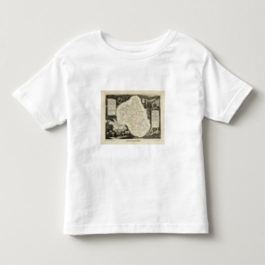 道、町、都市 トドラーTシャツ (正面)