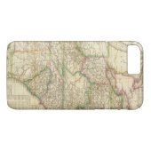 道、運河および蒸気のボートの地図 Case-Mate iPhoneケース (裏面(横))