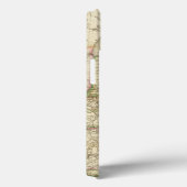 道、運河および蒸気のボートの地図 Case-Mate iPhoneケース (裏面 / 右)