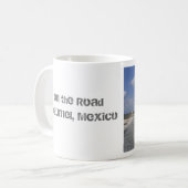 道- Cozumel、メキシコ コーヒーマグカップ (正面左)