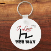 道(Tsade) キーホルダー (正面)