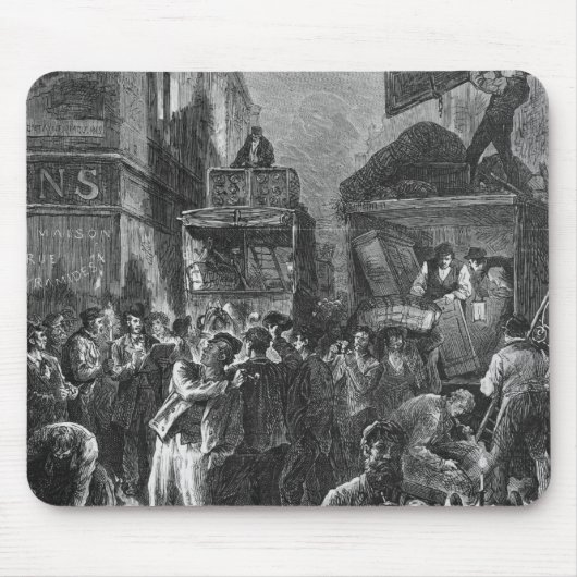 道de l'Operaの建物 マウスパッド (正面)