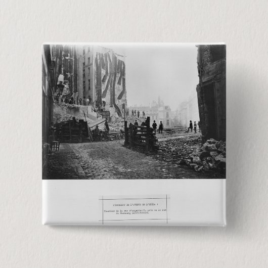 道de l'Operaの建物 缶バッジ (正面)