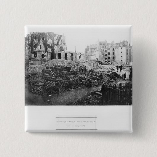 道de l'Operaの建物 缶バッジ (正面)