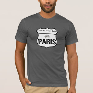 道des Champs-Elyseesパリ Tシャツ