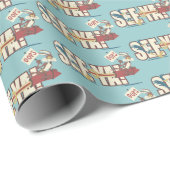 道RUNNER™を過ぎた策略E. Coyote Rocketing ラッピングペーパー (ロールコーナー)