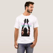 達しているマッサージセラピスト Tシャツ (正面フル)