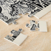 達人、または、異常な変容 ジグソーパズル (側面)