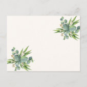 達成した夢:卒業カード インビテーションポストカード (裏面)