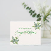 達成した夢:卒業カード インビテーションポストカード (スタンド正面)