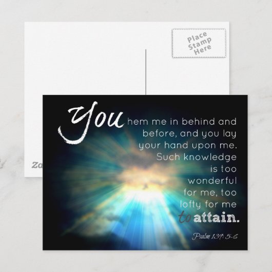 達成する ポストカード (正面/裏面)