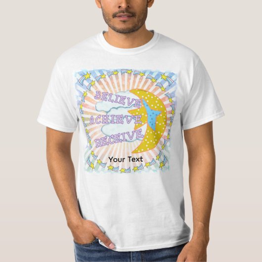 達成と受容 Tシャツ (正面)