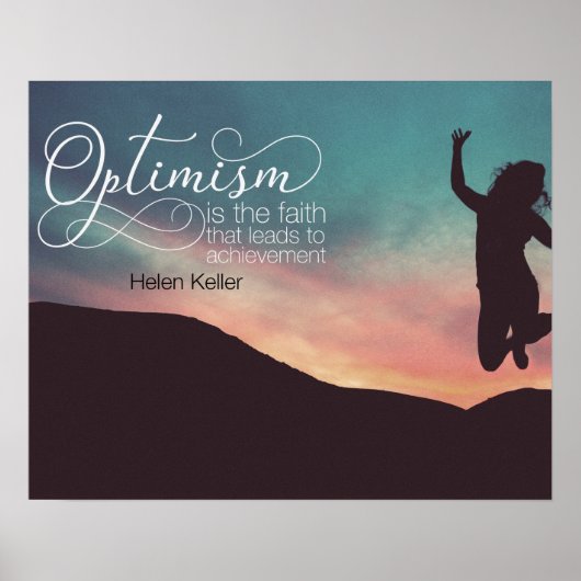 達成につながる信仰 ポスター (正面)