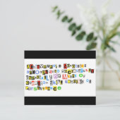 達成の定義 ポストカード (スタンド正面)