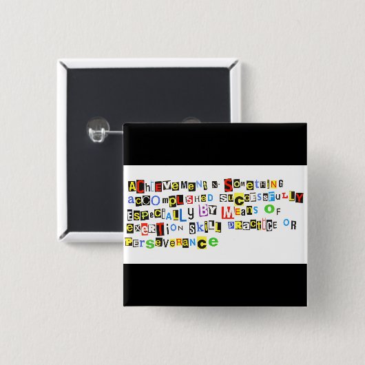 達成の定義 缶バッジ (正面&裏面)