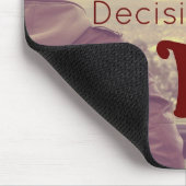 達成やる気を起こさせる達成引用文 マウスパッド (コーナー)