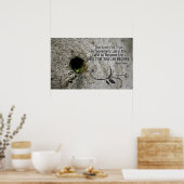 達成ポスター感動的プリントのルーツ ポスター (キッチン)