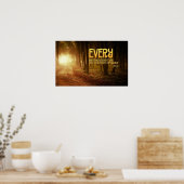 達成ポ素晴らしスタ感動的プリント ポスター (キッチン)