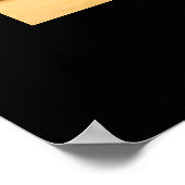 達成ユニークやる気を起こさせるバスケットボールプリント ポスター (角)