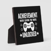 達成度の家離れのロックを解除しない – ゲーム フォトプラーク (正面)