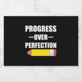 達成度新学期先生 スパークリングワインラベル (シングルラベル)