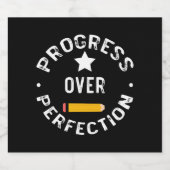 達成度新学期先生 ビールラベル (シングルラベル)